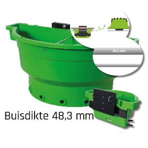 ECF6 Feeder with Turn Over Adaptor 48,3 mm