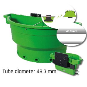 ECF6 Feeder with a Turn Over Adaptor 48.3 mm (for a tube feeding fence)