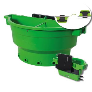 Wennemars® ECF6 Feeder with Swing Over adaptor is initially developed for veal farmers, with the goal of keeping the ECF6 feeder in the same pen.